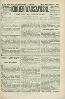 Kurjer Warszawski. R.68, nr 289 (18 października 1888)