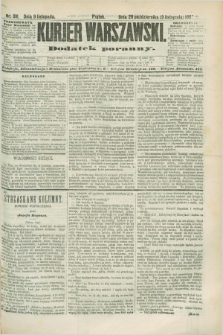 Kurjer Warszawski : dodatek poranny. R.68, nr 311 (9 listopada 1888)