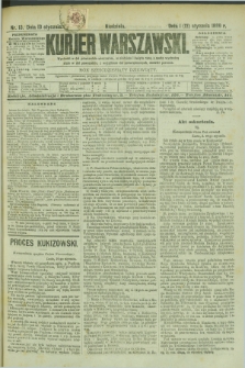 Kurjer Warszawski. R.69, nr 13 (13 stycznia 1889)