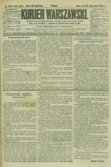 Kurjer Warszawski. R.69, nr 25 (25 stycznia 1889)