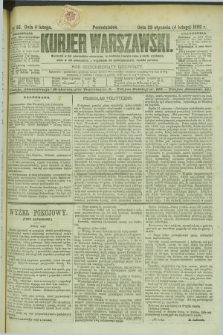 Kurjer Warszawski. R.69, nr 35 (4 lutego 1889)