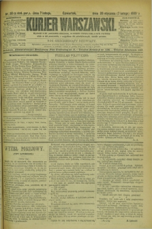 Kurjer Warszawski. R.69, nr 38 (7 lutego 1889)