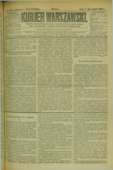 Kurjer Warszawski. R.69, nr 50 (19 lutego 1889)