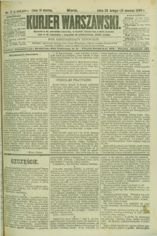 Kurjer Warszawski. R.69, nr 71 (12 marca 1889)