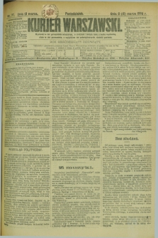 Kurjer Warszawski. R.69, nr 77 (18 marca 1889)