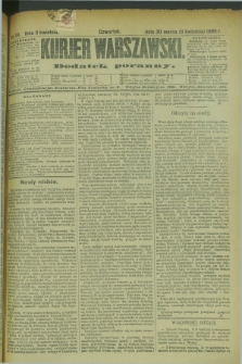 Kurjer Warszawski : dodatek poranny. R.69, nr 101 (11 kwietnia 1889)