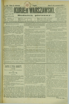 Kurjer Warszawski : dodatek poranny. R.69, nr 162 (14 czerwca 1889)