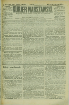 Kurjer Warszawski. R.69, nr 162 (14 czerwca 1889)