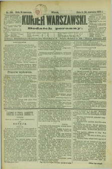 Kurjer Warszawski : dodatek poranny. R.69, nr 166 (18 czerwca 1889)