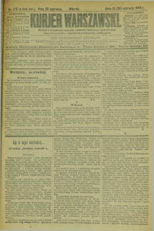 Kurjer Warszawski. R.69, nr 173 (25 czerwca 1889)