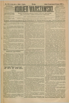 Kurjer Warszawski. R.69, nr 181 (3 lipca 1889)