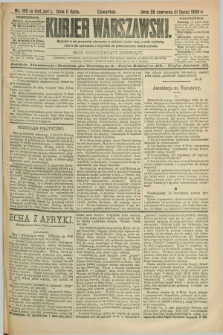 Kurjer Warszawski. R.69, nr 189 (11 lipca 1889)