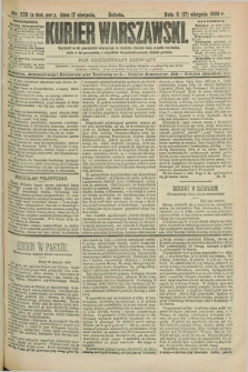 Kurjer Warszawski. R.69, nr 226 (17 sierpnia 1889)