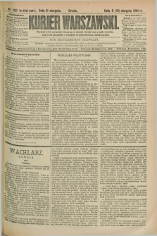 Kurjer Warszawski. R.69, nr 230 (21 sierpnia 1889)