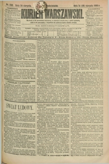 Kurjer Warszawski. R.69, nr 235 (26 sierpnia 1889)