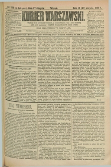 Kurjer Warszawski. R.69, nr 236 (27 sierpnia 1889)