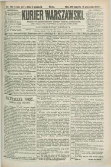 Kurjer Warszawski. R.69, nr 251 (11 września 1889)