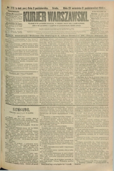 Kurjer Warszawski. R.69, nr 272 (2 października 1889)