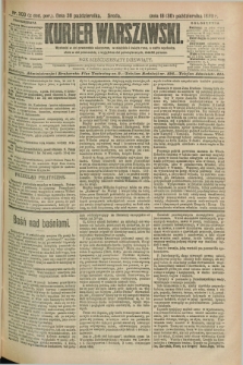 Kurjer Warszawski. R.69, nr 300 (30 października 1889)