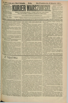 Kurjer Warszawski. R.69, nr 307 (6 listopada 1889)