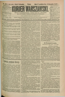 Kurjer Warszawski. R.69, nr 309 (8 listopada 1889)