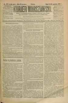 Kurjer Warszawski. R.69, nr 357 (28 grudnia 1889)