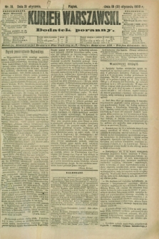 Kurjer Warszawski : dodatek poranny. R.70, nr 31 (31 stycznia 1890)