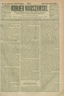 Kurjer Warszawski. R.70, nr 31 (31 stycznia 1890)