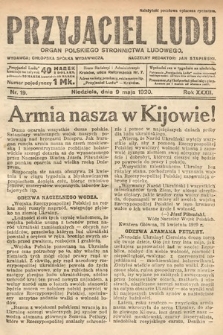 Przyjaciel Ludu : organ Polskiego Stronnictwa Ludowego. 1920, nr 19