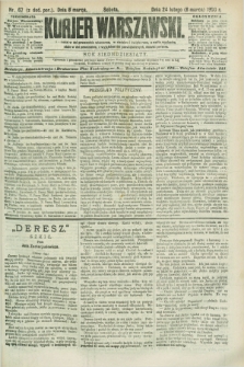 Kurjer Warszawski. R.70, nr 67 (8 marca 1890)