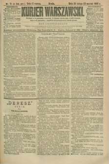 Kurjer Warszawski. R.70, nr 71 (12 marca 1890)