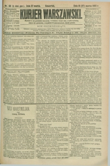 Kurjer Warszawski. R.70, nr 86 (27 marca 1890)