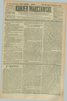 Kurjer Warszawski. R.70, nr 155 (7 czerwca 1890)