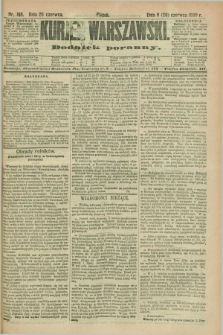 Kurjer Warszawski : dodatek poranny. R.70, nr 168 (20 czerwca 1890)
