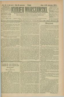 Kurjer Warszawski. R.70, nr 168 (20 czerwca 1890)