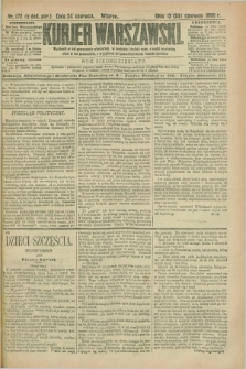 Kurjer Warszawski. R.70, nr 172 (24 czerwca 1890)