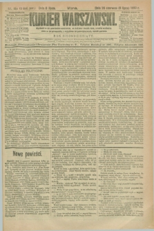 Kurjer Warszawski. R.70, nr 186 (8 lipca 1890)