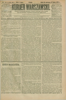 Kurjer Warszawski. R.70, nr 189 (11 lipca 1890)