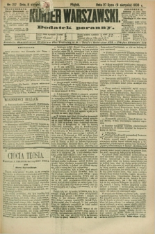Kurjer Warszawski : dodatek poranny. R.70, nr 217 (8 sierpnia 1890)