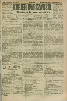 Kurjer Warszawski : dodatek poranny. R.70, nr 251 (11 września 1890)