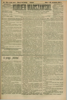 Kurjer Warszawski. R.70, nr 253 (13 września 1890)