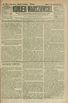 Kurjer Warszawski. R.70, nr 256 (16 września 1890)