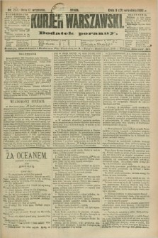 Kurjer Warszawski : dodatek poranny. R.70, nr 257 (17 września 1890)
