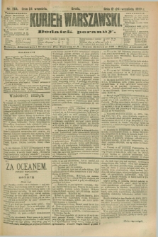 Kurjer Warszawski : dodatek poranny. R.70, nr 264 (24 września 1890)