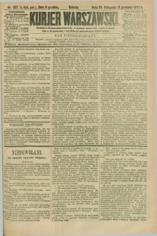 Kurjer Warszawski. R.70, nr 337 (6 grudnia 1890)