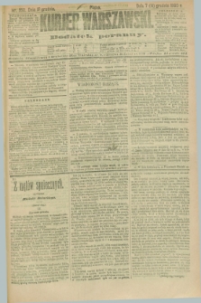 Kurjer Warszawski : dodatek poranny. R.70, nr 350 (19 grudnia 1890)