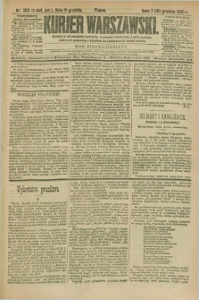 Kurjer Warszawski. R.70, nr 350 (19 grudnia 1890)