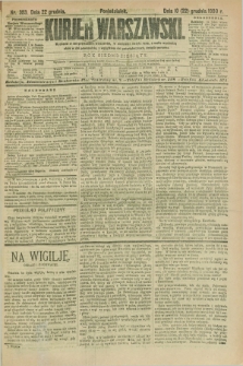 Kurjer Warszawski. R.70, nr 353 (22 grudnia 1890)