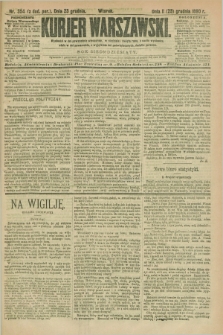 Kurjer Warszawski. R.70, nr 354 (23 grudnia 1890)