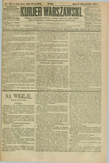 Kurjer Warszawski. R.70, nr 355 (24 grudnia 1890)